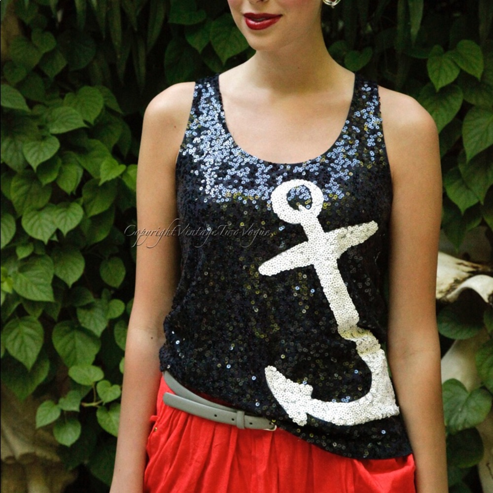 Adorable sequin Jcrew Factory tank